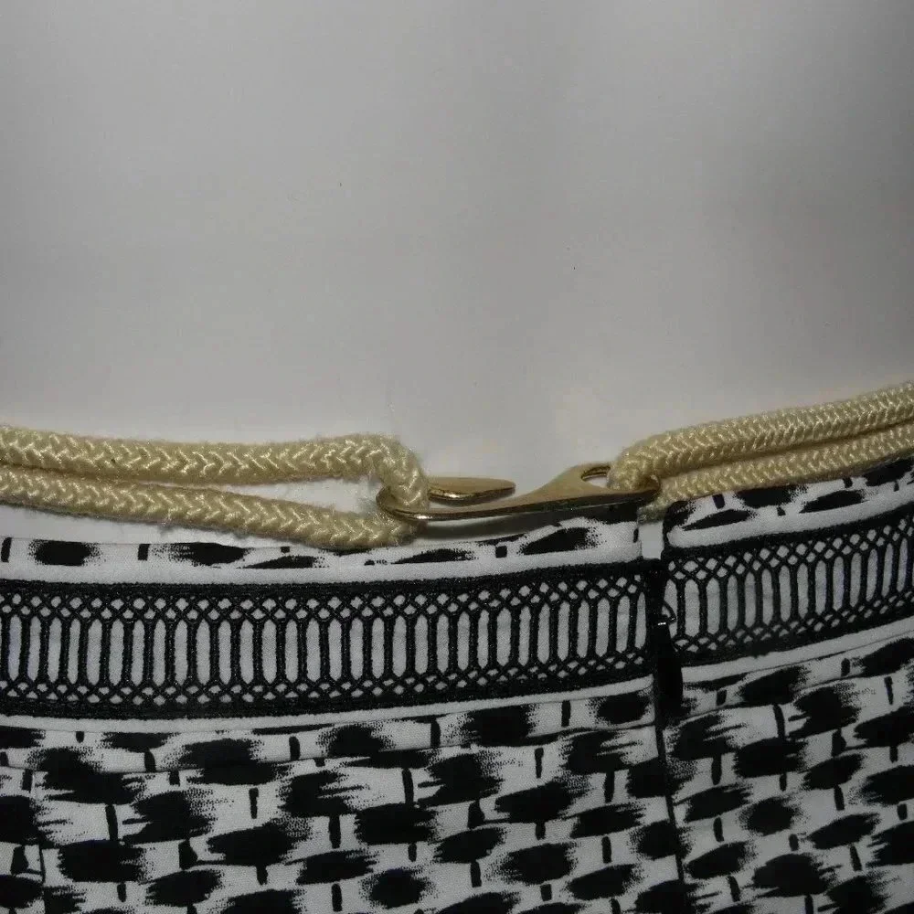Women’s Cream  Braided Fabric Belt  Length 34